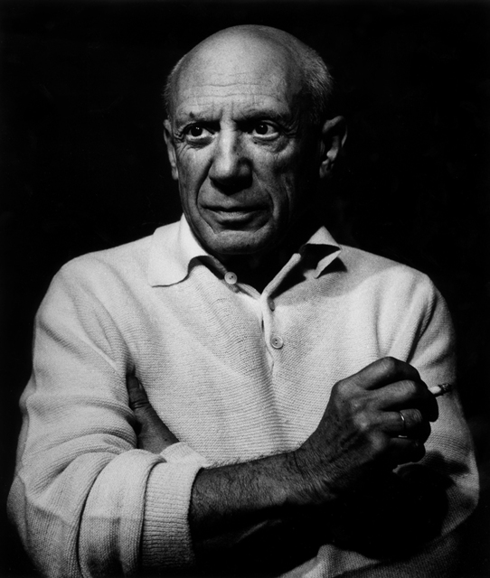 Lucien Clergue, ‘Picasso con un cigarro’, 1956, Kunzt Gallery
