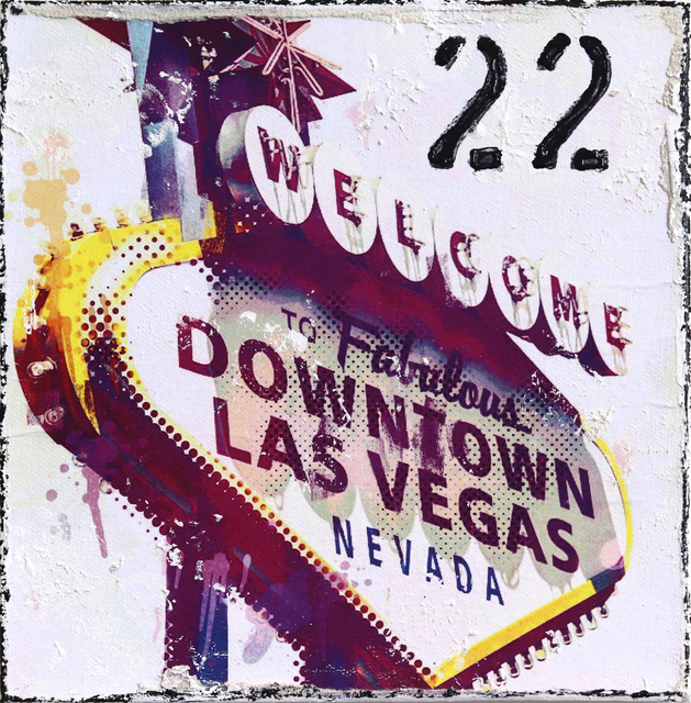 Marion Duschletta, ‘Welcome to Las Vegas’, 2017, Painting, Mixed Media on Canvas, Artspace Warehouse