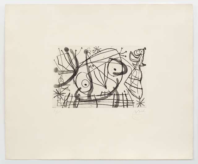 Joan Miró, ‘Fissure 1’, 1969, Cristea Roberts Gallery
