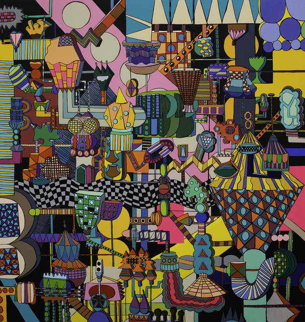 Eunmi Kim, ‘Push a button’, 2020, Painting, Acrylic,pen on canvas, Gallery LEE & BAE