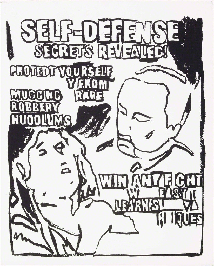 Andy Warhol - Self-Defense (Positive)