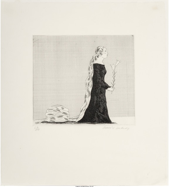 David Hockney, ‘The Older Rapunzel (from Six Fairy Tales)’, 1969, Heritage Auctions