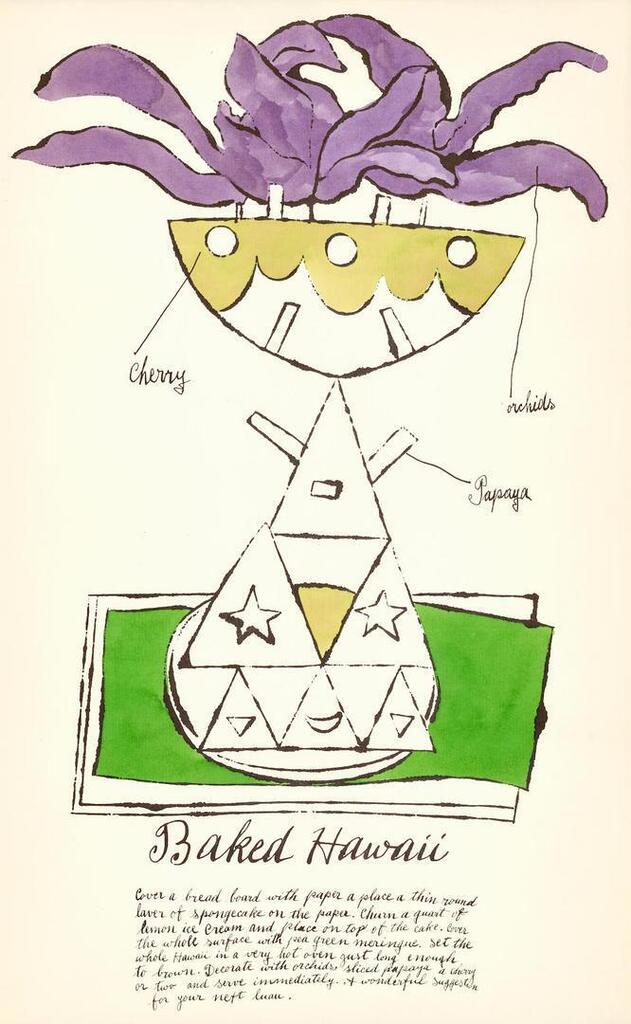 Andy Warhol - Baked Hawaii, from Wild Raspberries (Feldman & Schellmann IV.137A)