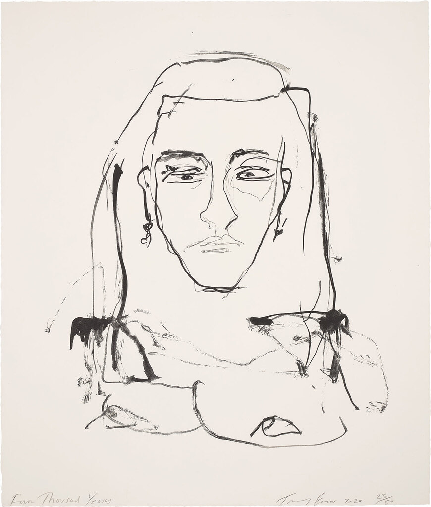 Tracey Emin - Four Thousand Years, from These Feelings Were True