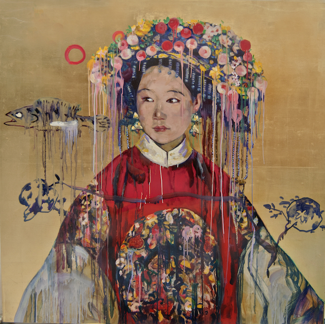 Hung Liu, ‘Manchu Bride’, 2018, Nancy Hoffman Gallery