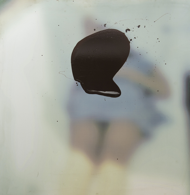 Amina Benbouchta, ‘Rain II’, 2014, Painting, Varnish, acrylic and photography on canvas., Sabrina Amrani