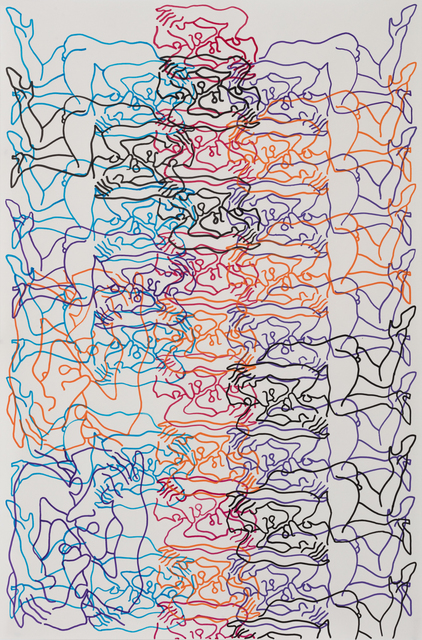 Carlos Amorales, ‘Orgía de Narcisos 7’, 2019, Galeria Solo / Eva Albarran & Christian Bourdais