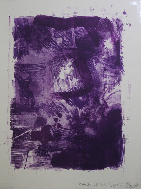 Robert Rauschenberg, ‘Flower ReRun (reels B+C)’, 1968, Print, Lithograph, Hal Katzen Gallery