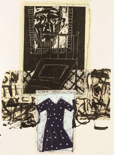 Marcus Rees Roberts, ‘Snow Fell I’, 2018, Print, Monotype, Pratt Contemporary