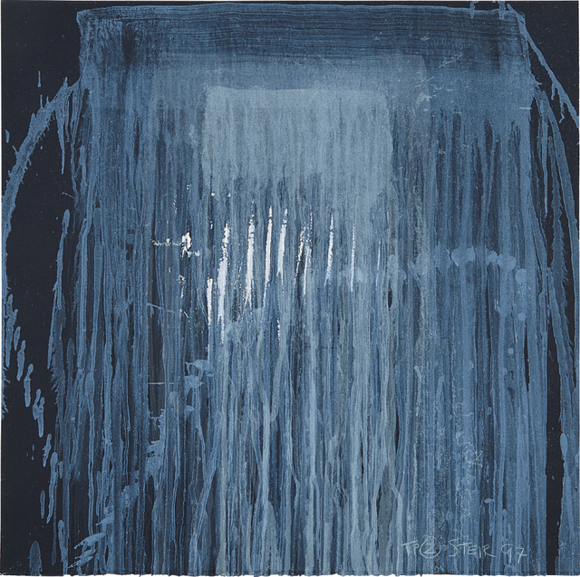 Pat Steir, ‘Waterfall Blue’, 1997, Phillips