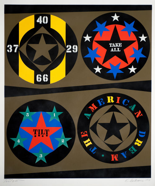 Robert Indiana, ‘The American Dream (Decade Series)’, 1971, Taglialatella Galleries