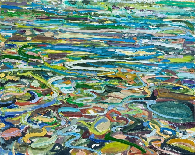 Lilian Garcia-Roig, ‘Cumulative Nature: Tentative Surface’, 2019, Painting, Oil on canvas, Valley House Gallery & Sculpture Garden