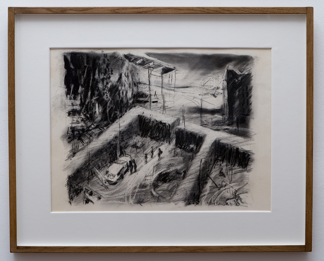 William Kentridge, ‘The Building Site’, 1987, Joanna Bryant & Julian Page