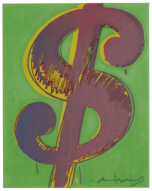 Andy Warhol, ‘$ (1): one plate’, 1982, Christie's