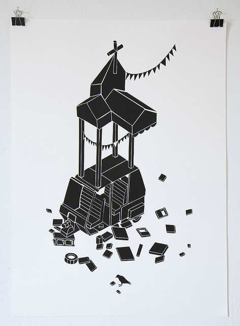 Olalekan Jeyifous, ‘Fear God’, 2016, 50 Golborne