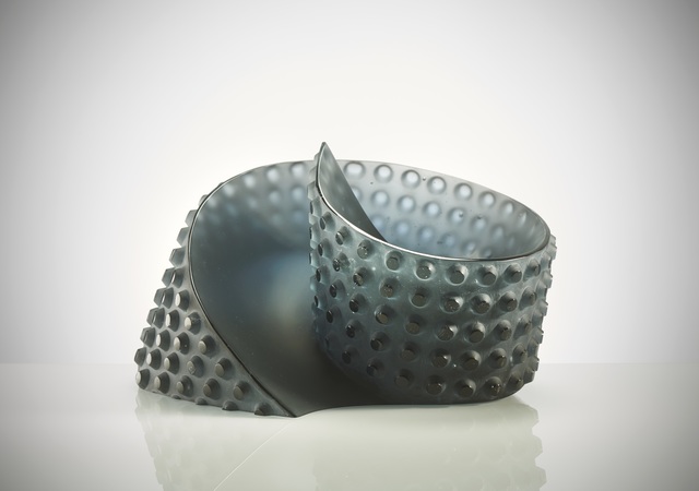 Vladimira Klumpar, ‘Node’, 2019, Sculpture, Cast glass, cut, polished and sand blasted, Galerie Kuzebauch