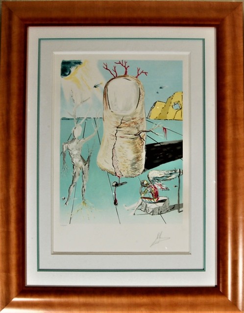 Salvador Dalí, ‘"The Thumb, The Vision of the Angel of Cap Creus,"’, 1979, Joseph Grossman Fine Art Gallery