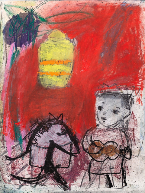 Marty Kelly, ‘Ambrosia’, 2020, Drawing, Collage or other Work on Paper, Acrylic, graphite, oil pastel, chalk pastel & charcoal on Arches HP archival watercolour paper, Gibbons & Nicholas