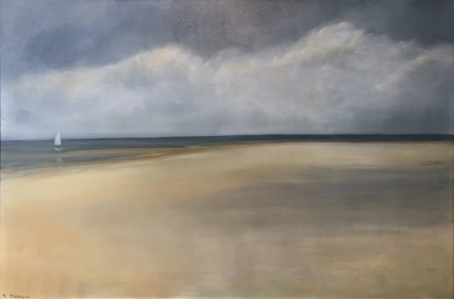 Anne Packard, ‘Detached’, 2018, Painting, Oil on canvas, Quidley & Company