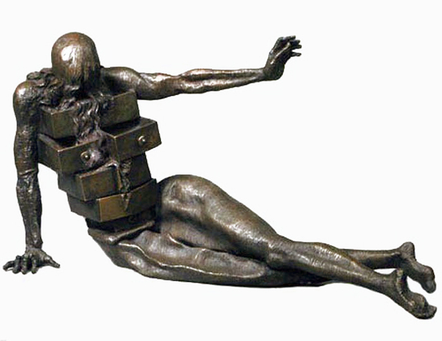 Salvador Dalí, ‘The Anthropomorphic Cabinet’, 1982, Sculpture, Bronze, RoGallery