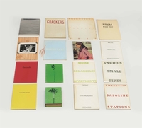 Ed Ruscha - A group of 16 artist's books
