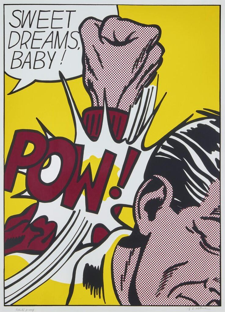 Roy Lichtenstein - Sweet Dreams, Baby!, from the 11 Pop Artists, Volume III portfolio