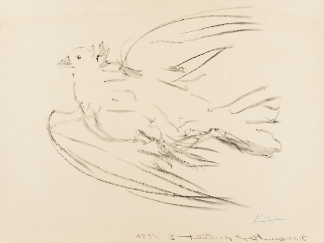 Pablo Picasso, ‘La Colombe Volant (Bloch 677; Mourlot 191)’, 1950, Forum Auctions