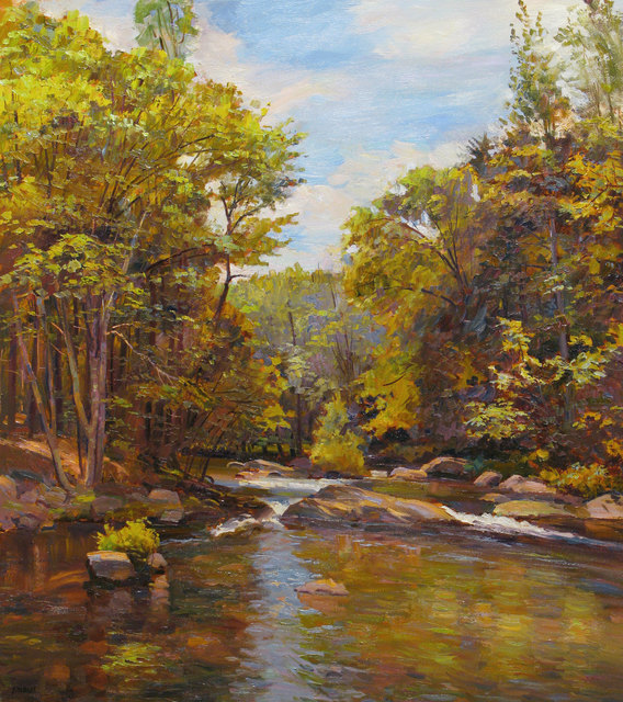 Joel Babb, ‘Old Mill Site on the Nezinscot, Turner, Maine’, 2011, Vose Galleries