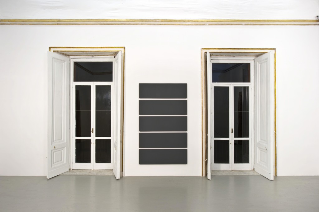 Alan Charlton - partial view of the exhibition - February 2013 - Galleria Alfonso Artiaco, Napoli Alan Charlton - partial view of the exhibition - February 2013 - Galleria Alfonso Artiaco, Napoli