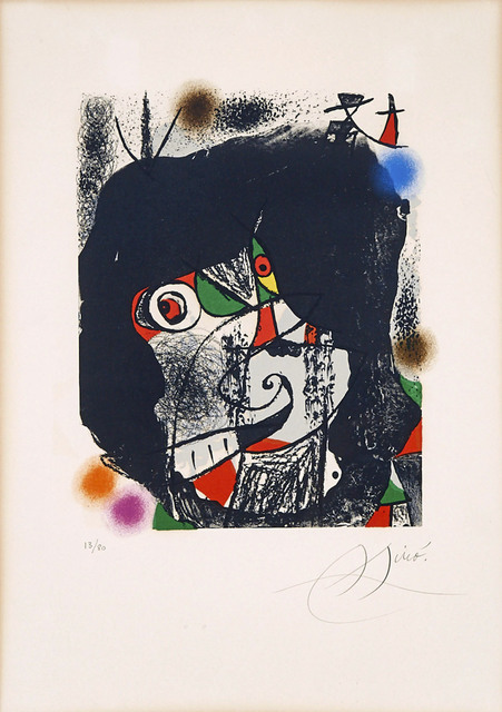 Joan Miró, ‘ Les révolutions scéniques du XXe siècle I’, 1975, Le Coin des Arts