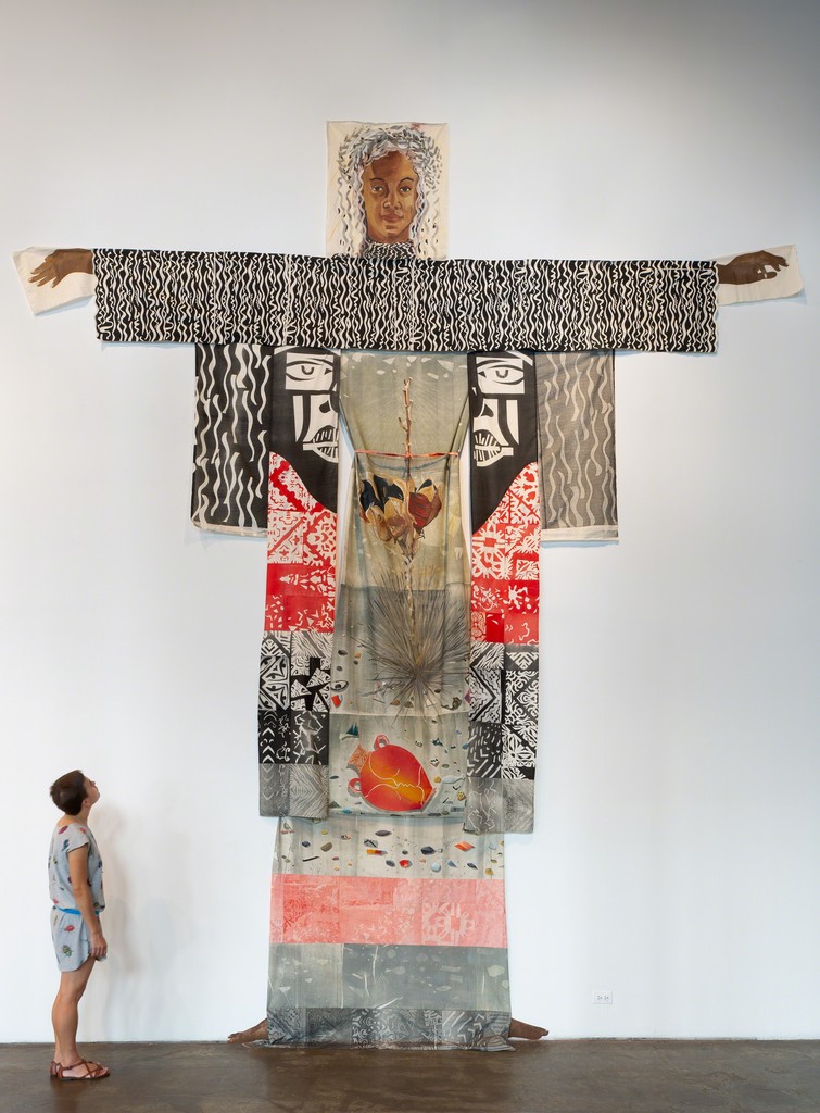 Paula Wilson, Spread Wild: Pleasures of the Yucca, September 29–November 4, 2018
Installation view courtesy of Smack Mellon. Photo by Etienne Frossard. Paula Wilson, Spread Wild: Pleasures of the Yucca, September 29–November 4, 2018
Installation view courtesy of Smack Mellon. Photo by Etienne Frossard.