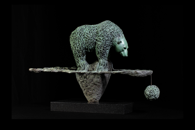 Artem Medvedev, ‘The last journey’, 2020, Sculpture, Bronze, patina, granite, OSTASHOV sculpture
