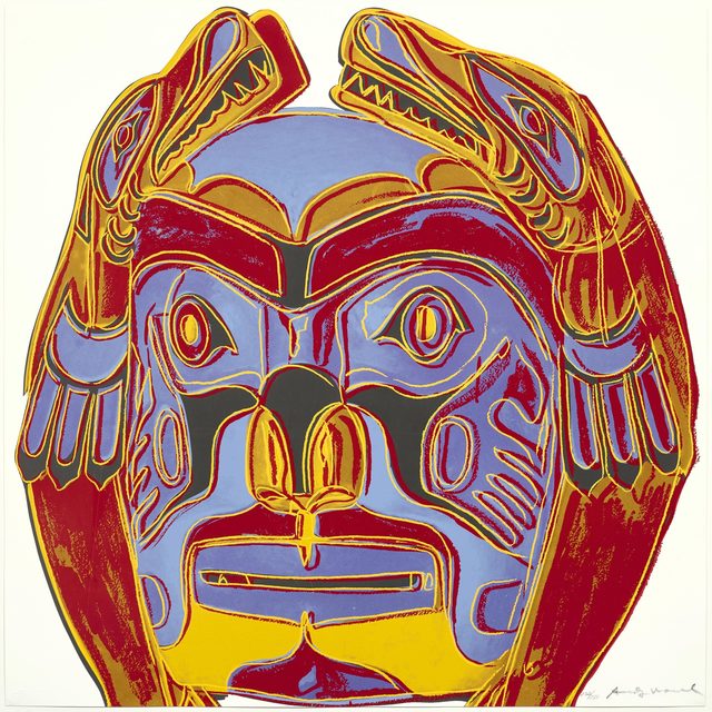 Andy Warhol, ‘Northwest Coast Mask’, 1986, Koller Auctions