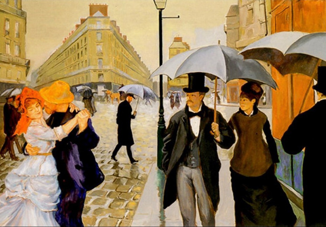 Russell Connor, ‘The Way We Were (after Caillebotte, Renoir)’, LatchKey Gallery