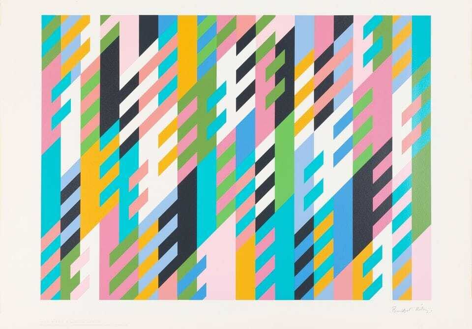 Bridget Riley - New Day (Not in Tommasini & Gubay)