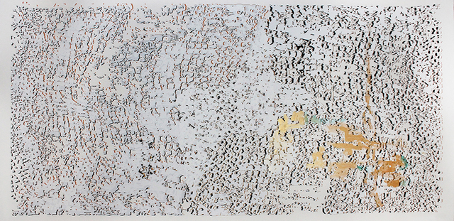 El Anatsui, ‘Untitled (Gold with Gold Line)’, 2013, Zane Bennett Contemporary Art