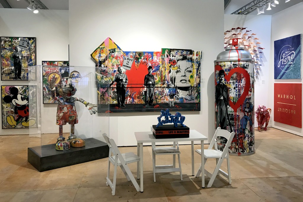 Contessa Gallery Booth 213 | Mr. Brainwash, Daniele Sigalot, Craig Alan, Cayla Birk., David Drebin, Gilles Cenazandotti Contessa Gallery Booth 213 | Mr. Brainwash, Daniele Sigalot, Craig Alan, Cayla Birk., David Drebin, Gilles Cenazandotti