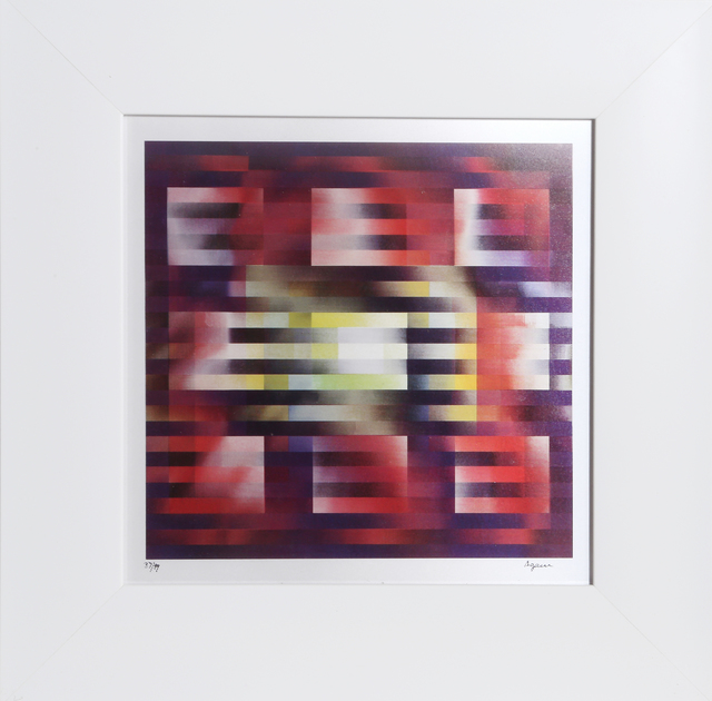 Yaacov Agam, ‘Nine Squares’, ca. 1980, Print, Agamograph, RoGallery
