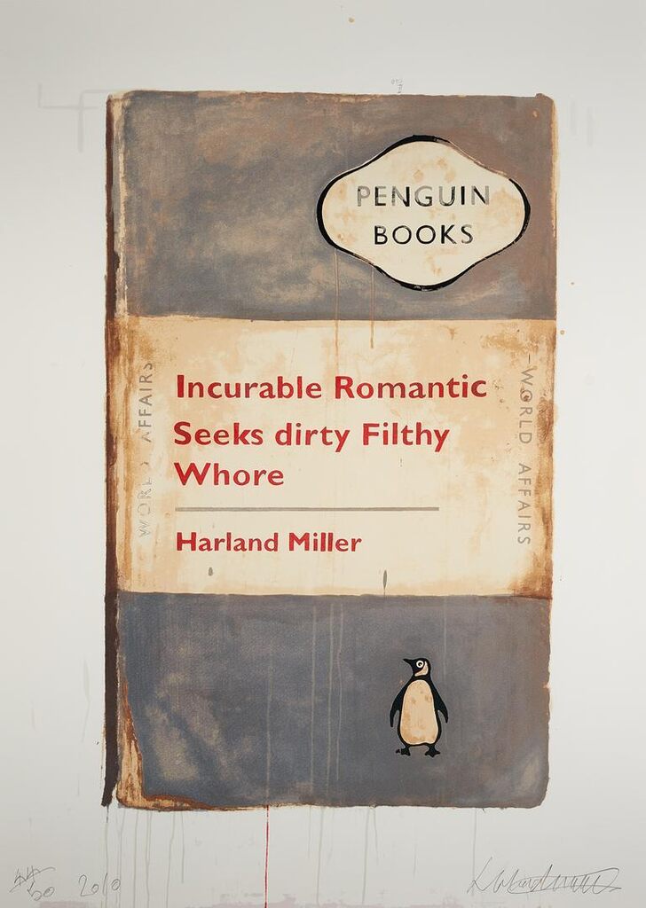 Harland Miller - Incurable Romantic Seeks dirty Filthy Whore