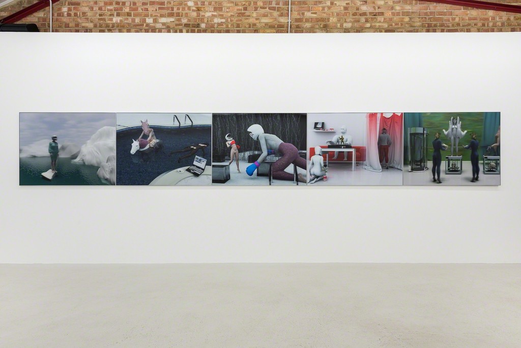Installation view of Olga Fedorova ‘Generic Jungle’ at Annka Kultys Gallery, London 2017. Photo: Annka Kultys Gallery (Damian Griffiths) Installation view of Olga Fedorova ‘Generic Jungle’ at Annka Kultys Gallery, London 2017. Photo: Annka Kultys Gallery (Damian Griffiths)