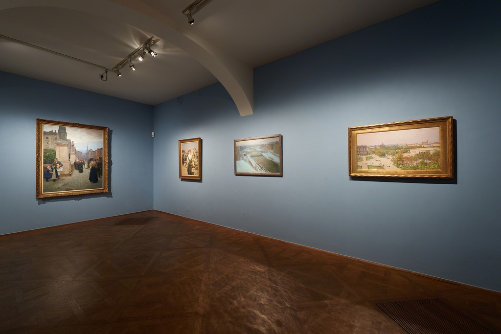 Exhibition view "Klimt and the Ringstrasse" Photo: Eva Würdinger, © Belvedere, Vienna Exhibition view "Klimt and the Ringstrasse" Photo: Eva Würdinger, © Belvedere, Vienna