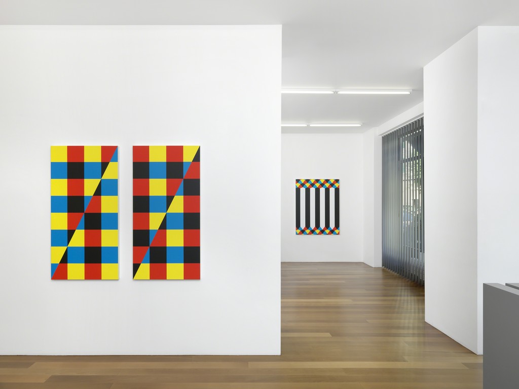 Exhibition view, Stéphane Dafflon, Magic Eye, 2018, Xippas, Geneva, Switzerland. ©Annik Wetter Exhibition view, Stéphane Dafflon, Magic Eye, 2018, Xippas, Geneva, Switzerland. ©Annik Wetter