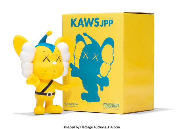 KAWS, ‘JPP (Yellow)’, 2008, Heritage Auctions