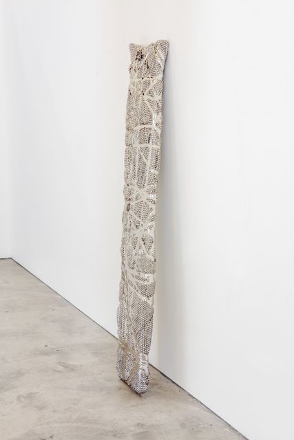Joel Morrison, ‘Bubble Wrap Plank in Bondage’, 2018, Sculpture, Stainless steel, Almine Rech