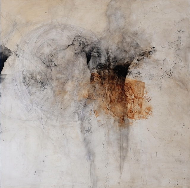 Nathalie Deshairs, ‘Guerrier Ocre’, 2018, Painting, Oil on canvas, Bogena Galerie