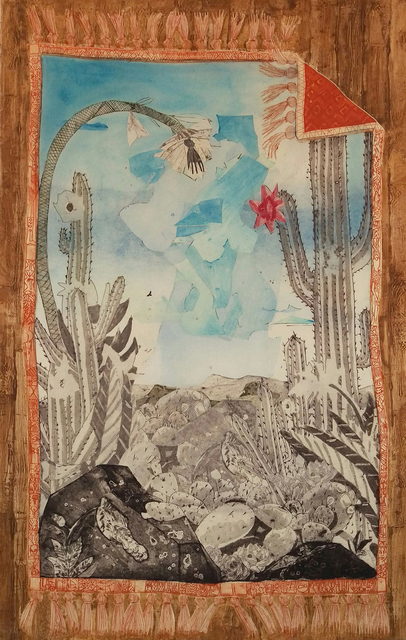 Paula Wilson, ‘In the Desert: Malpais Rug’, 2016, Island Press