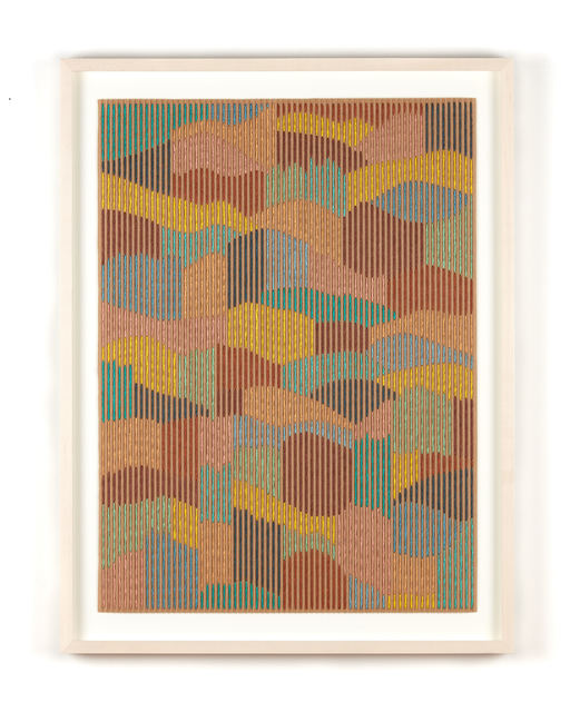 Amy Kim Keeler, ‘Anthropocene 06’, 2018, Textile Arts, Cotton thread, corrugated cardboard, Egg Collective