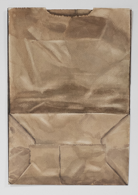 Brad Nelson, ‘Paper Bag From A Grocery Store In Curacao’, 2019, Painting, Gouache on paper, FROSCH&CO