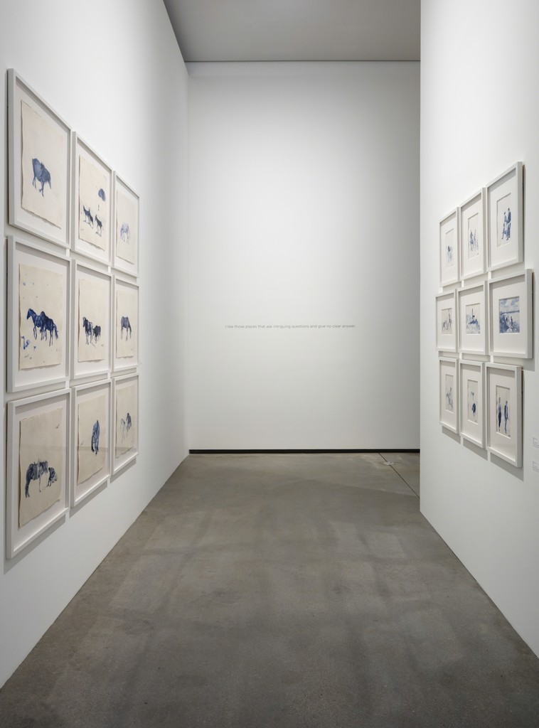 Installation view of exhibition 'Liu Xiaodong: Painting as Shooting' Faurschou Foundation Copenhagen, 2016 Photo by Anders Sune Berg © Faurschou Foundation Installation view of exhibition 'Liu Xiaodong: Painting as Shooting' Faurschou Foundation Copenhagen, 2016 Photo by Anders Sune Berg © Faurschou Foundation