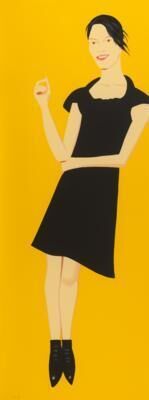 Alex Katz - Black Dress - Carmen